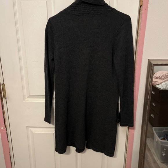 Charcoal sweater with pockets - Picture 4 of 4
